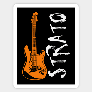 Guitar Strato Sticker